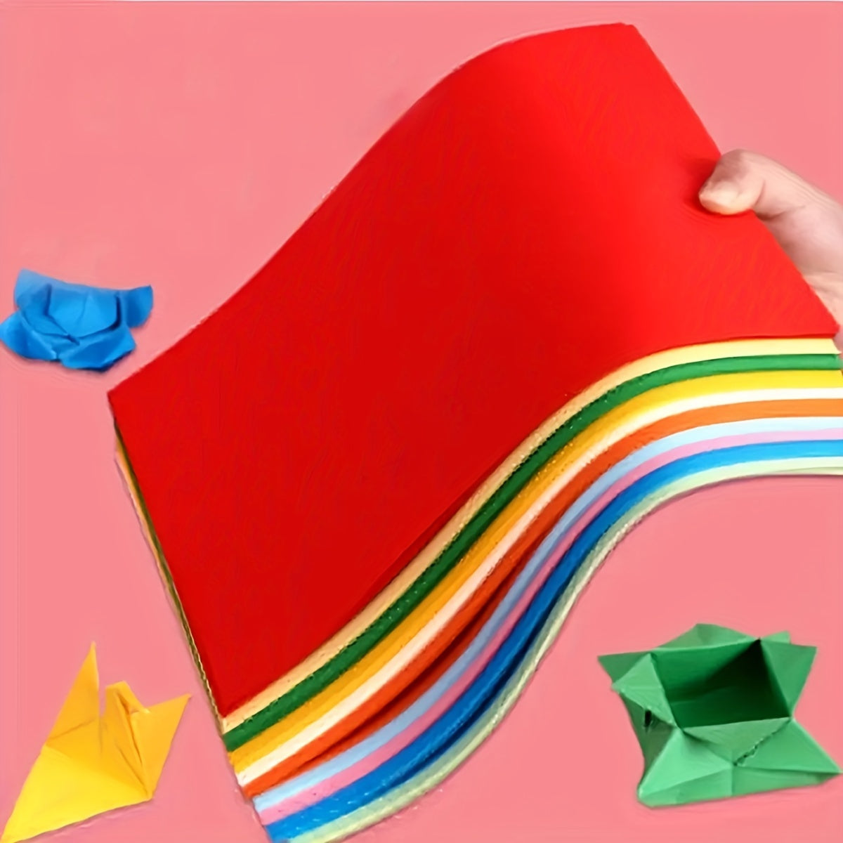 50sheets A4 Colorful Origami Copy Paper 10 Colors Optional Printing Paper
