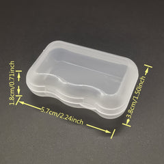 2 Pairs Silicone Earplugs With Storage Box And Lanyard