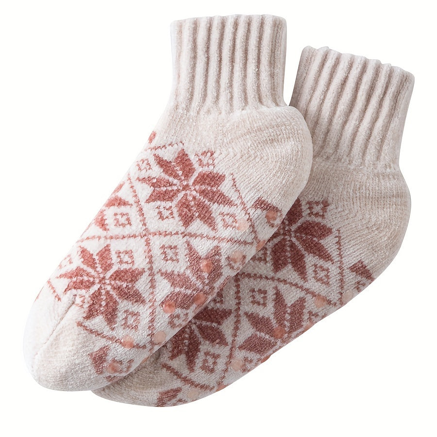 Geometric Print Mid Tube Socks Women's Stockings
