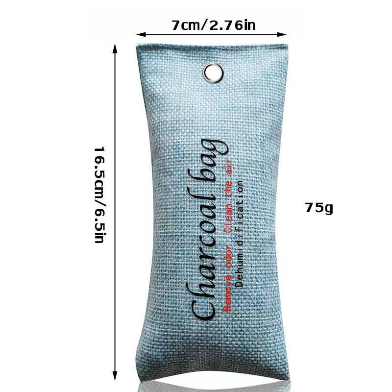 Bamboo Charcoal Air Purifying Bag for Car Home Office