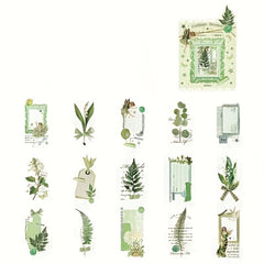 30pcs Eye-catching Craft Stickers for Journal Book Decoration PET Material