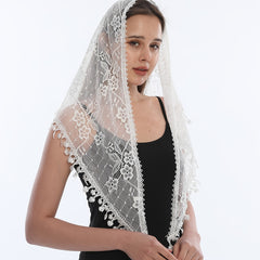 Lace Veil Prayer Church Veil Women Headcovering Scarf