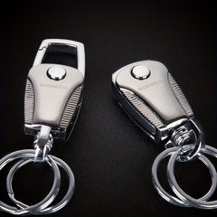 Folding Keychain High Waist Metal Pendant Retractable Boys Hanging Decoration