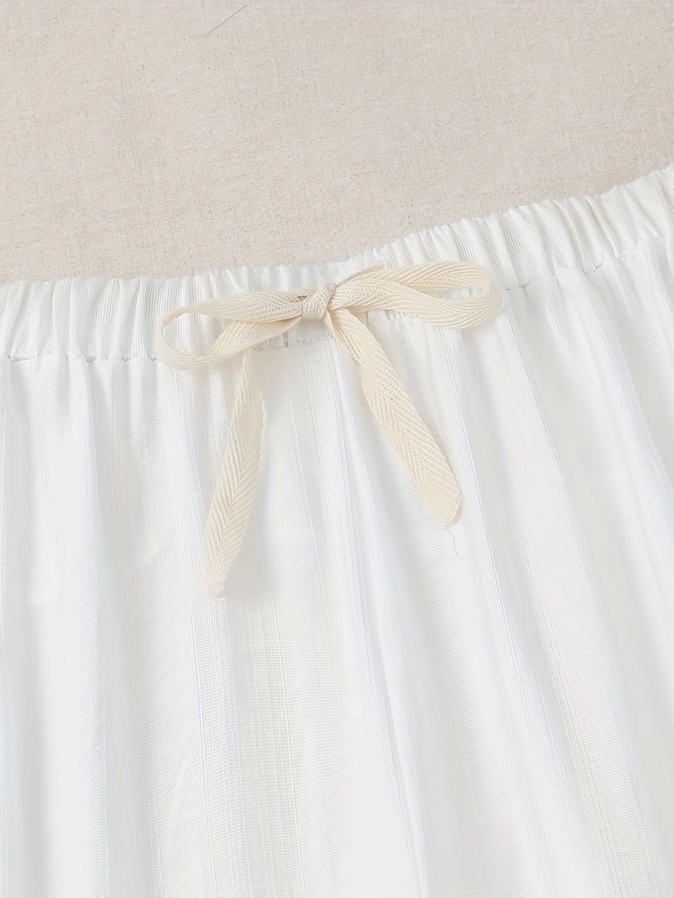  Solid Wide Leg Cropped Pants With Pockets