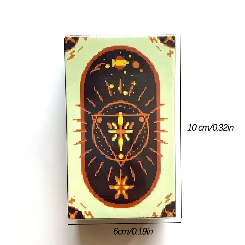 Pixel Tarot Card Board Game Fun Halloween Party Supplies
