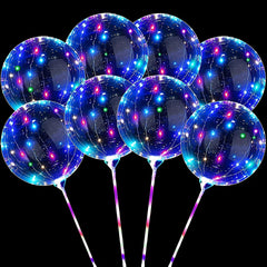 LED Balloons 10 Pack Light Up Balloons for Halloween Christmas