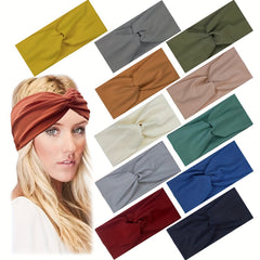 Women's Knotted Elastic Headband Hair Band Hair Accessories