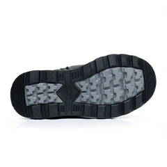 Boy's Side Zipper Ankle Boots Comfy Non Slip Casual Shoes