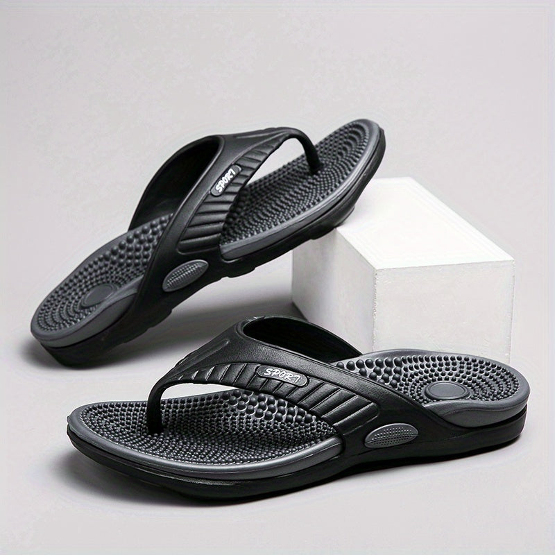 Men's Thong Sandals Non Slip Flip flops Shoes For Beach Shower