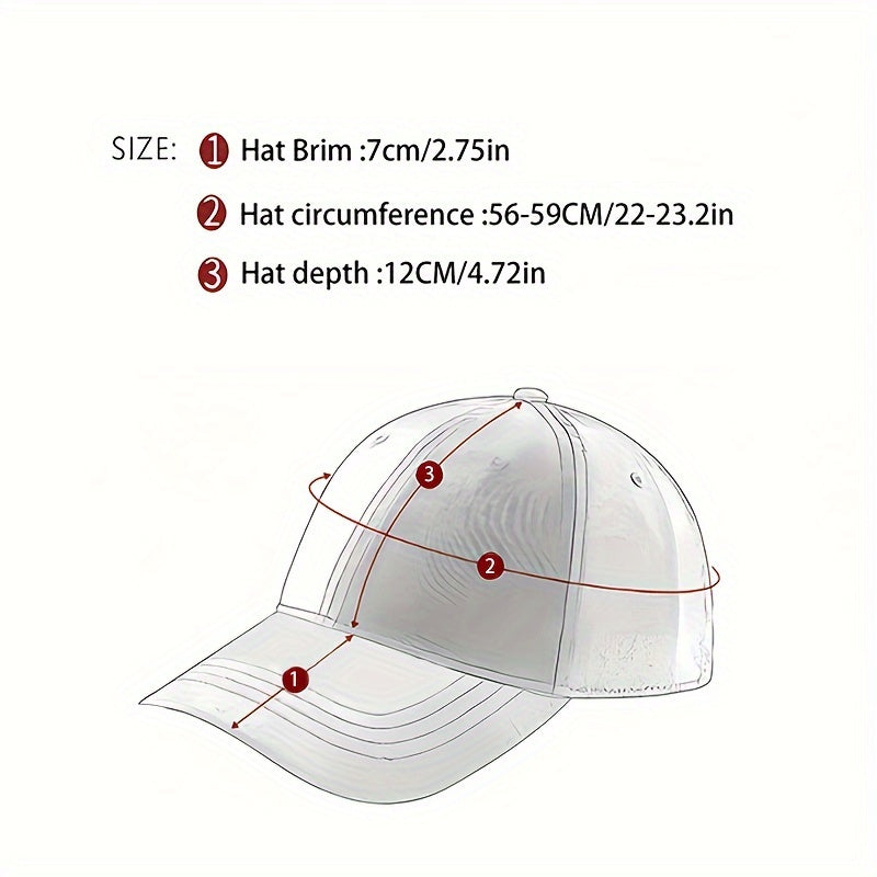 Distressed Dad Hat Outdoor Sun Hat Baseball Cap