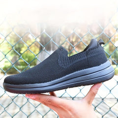 Men's Slip On Sneakers Comfy Non Slip Casual Soft Sole Shoes