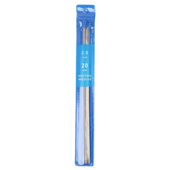 5pc Stainless Steel Needles Kit 2.0-4.0mm Double Ended Beginner Knit