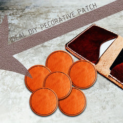 Leatherette Rectangular Patch for Hat T-Shirts DIY - Men