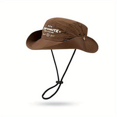 Cowboy Bucket Hat Wide Brim UV Protection Sun Hat