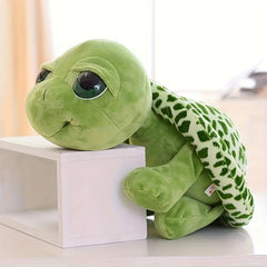 Big Eyed Turtle Plush Toy Turtle Doll Sleeping Pillow for Halloween Decor