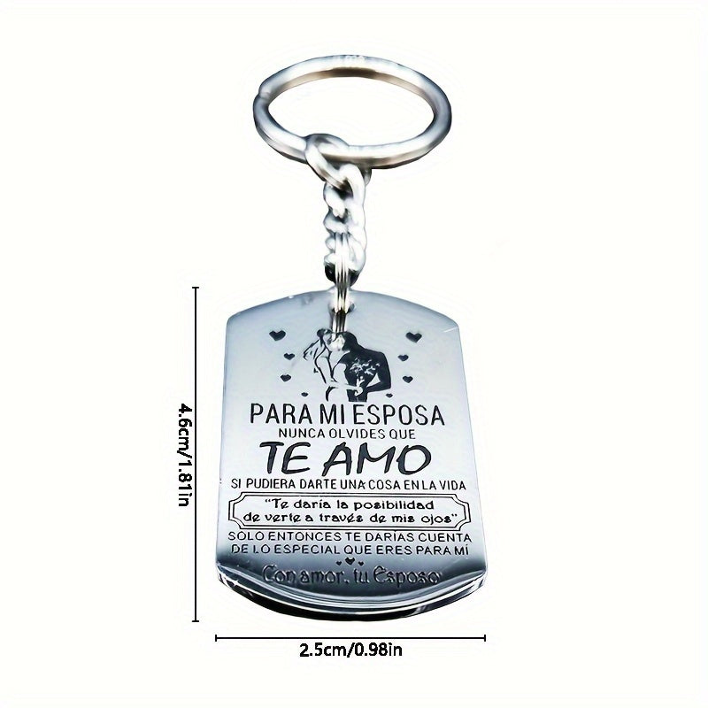 1pc Keychain Pendant Decoration For Car Keys Backpacks Wallets