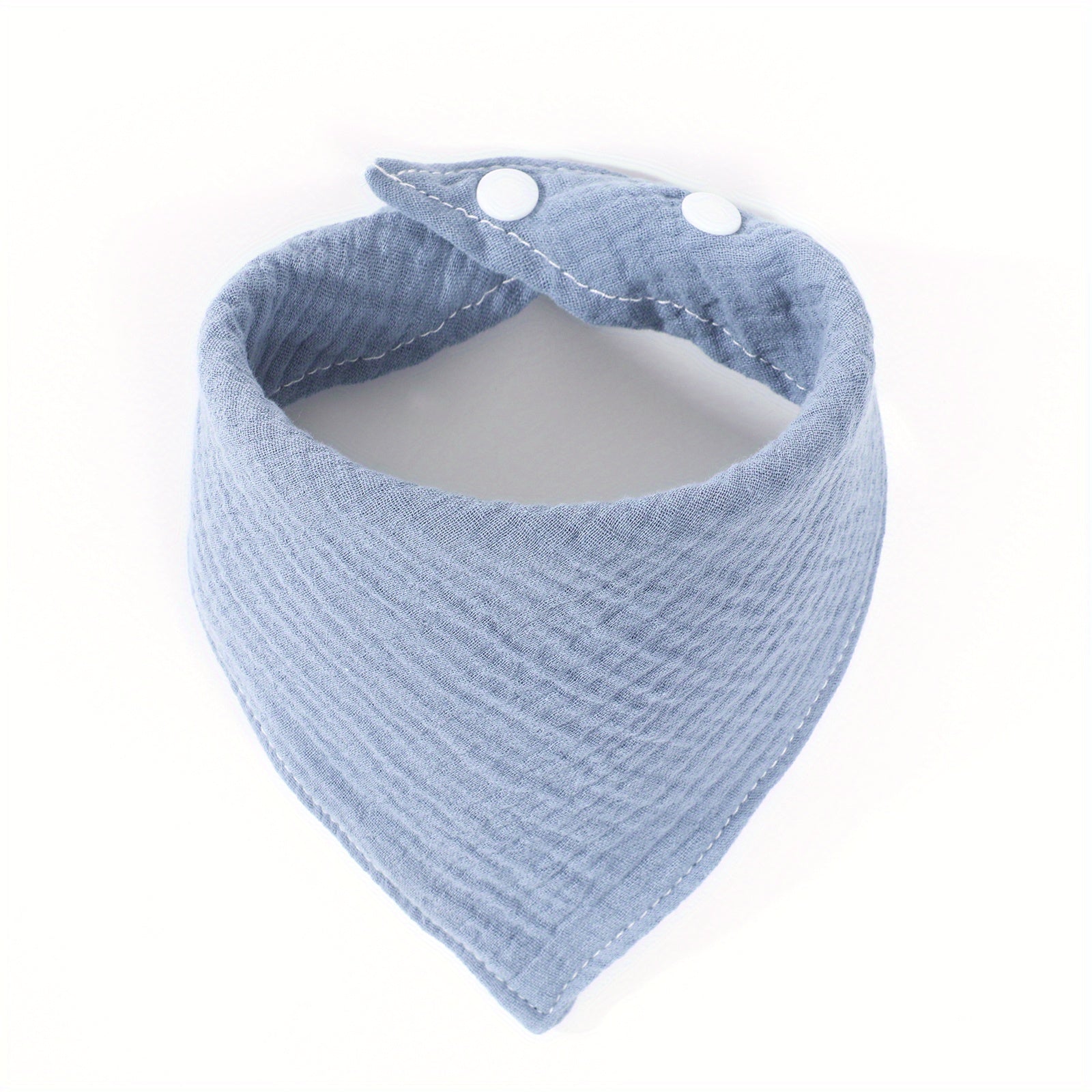 Baby Bib Four-layer Wrinkled Cloth Triangle Scarf