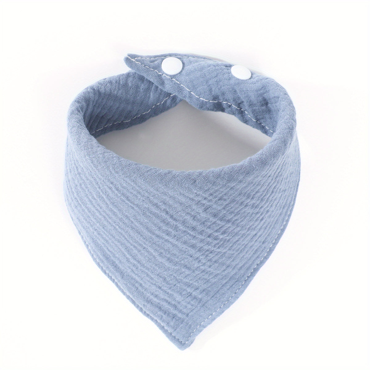 Baby Bib Four-layer Wrinkled Cloth Triangle Scarf