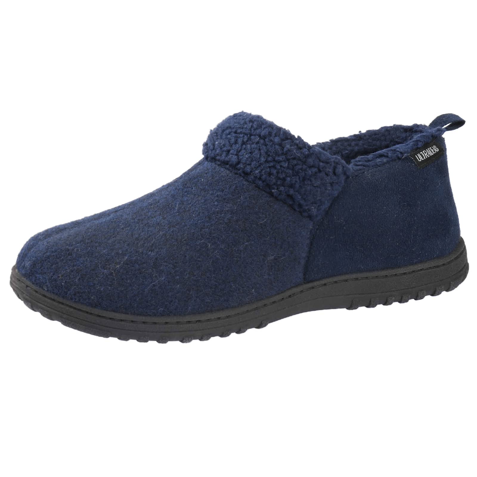 Men's Memory Foam Cozy Slippers With Fleece Lining