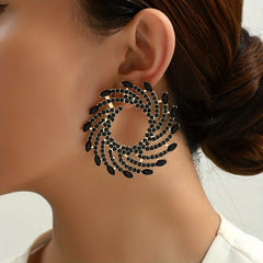 Geometric Shape Personality Earrings Ladies Jewelry Catwalk Accessories