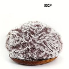 Soft Polyester Feather Fur Yarn for DIY Knitting Crocheting