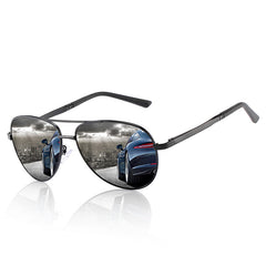 Men's Polarized Sunglasses Toad Mirror Large Frame Driver Sunglasses