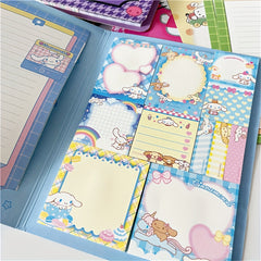 Hello Kitty Kuromi Cinnamoroll Pompompurin Pochacco Sticky Note Pad