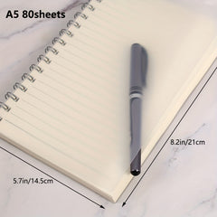 1pc Spiral Notebook College Ruled 80 Sheets
