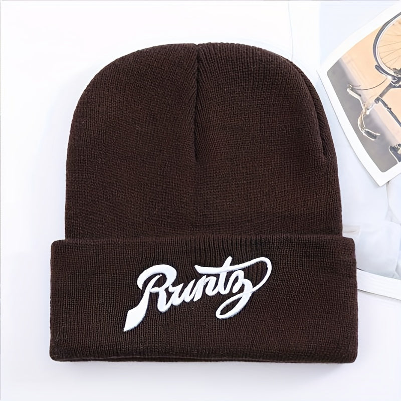 Embroidered Cold Hat American Style Warm Ear Protection Head Set