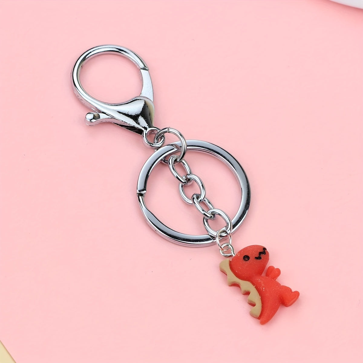 Cute Dinosaur Keychain for Kids and Adults