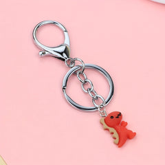 Cute Dinosaur Keychain for Kids and Adults