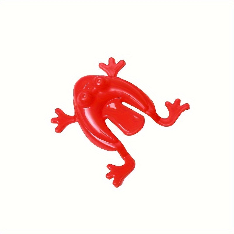 Jumping And Bouncing Plastic Frog Toys Novel Stress Relief Toys