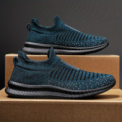 Men's Knitted Lightweight Slip On Casual Shoes
