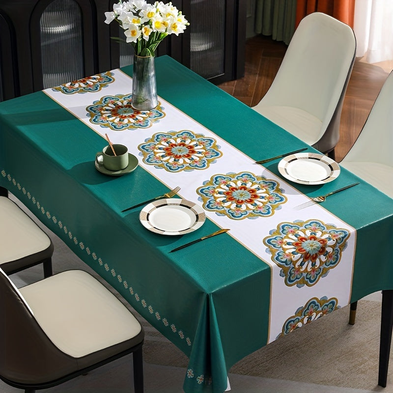 Waterproof Square Tablecloth Nordic Style Coffee Table Cloth