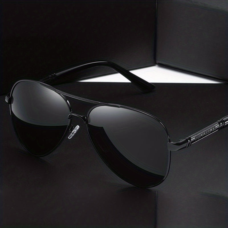 Men's Polarized Driving Sunglasses UV Protection Large Frame