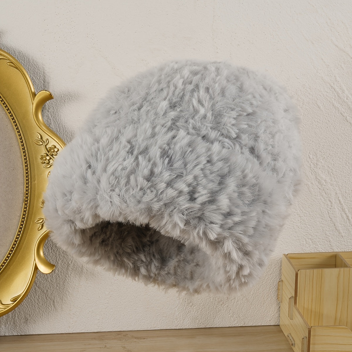 Winter Plush Thick Warm Fisherman Hat Ski Cap Bucket Hat