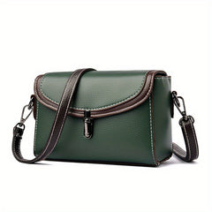 Minimalist Flap Crossbody Bag Vintage Shoulder Bag Women's Retro Handbag