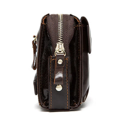 Genuine Leather Men's Wallet Long Section