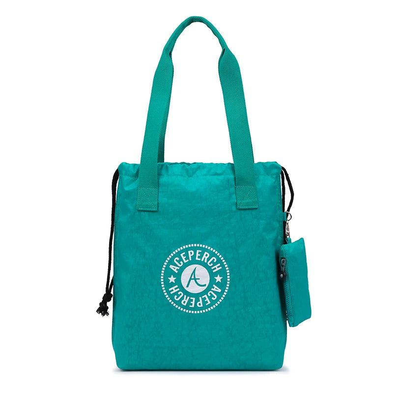 Women Nylon Shoulder Bag Large Tote Mummy Shopper