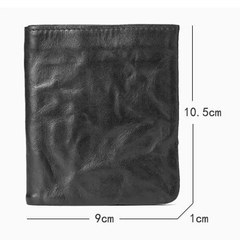 Men's Ultra-Thin Leather Clip Wallet