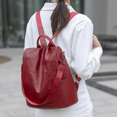 Oxford Anti-thief Women Backpack Large Capacity School Bag for Teenager girls