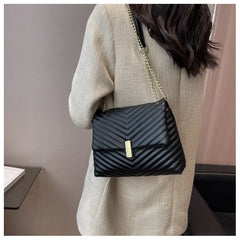 ASHINE V Striped Women Bags Wave Pattern Purses and Handbags
