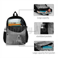 Xv Outdoor Hiking Backpack Waterproof Camping Travel Dust Grunge Texture