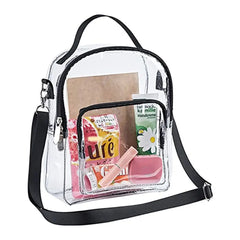 Adjustable Clear Stadium Tote Bag Crossbody Backpack Belt Bag Sport Bag