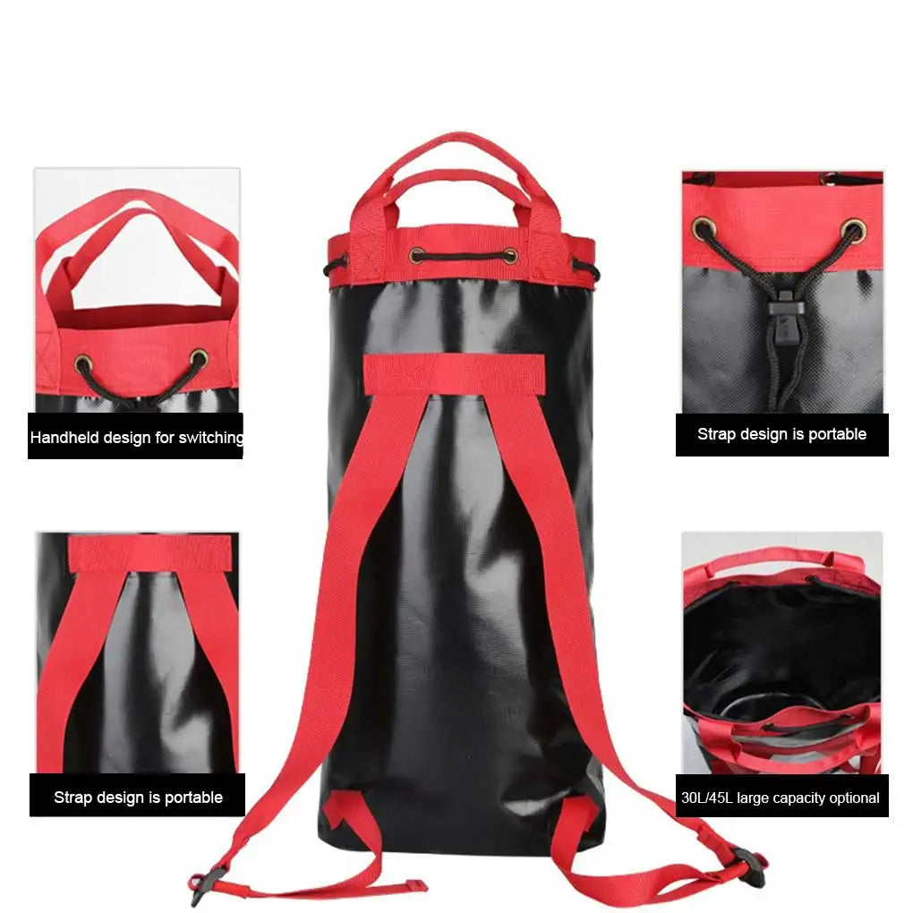 Drawstring Closure Rope Bag for Rock Climbing
