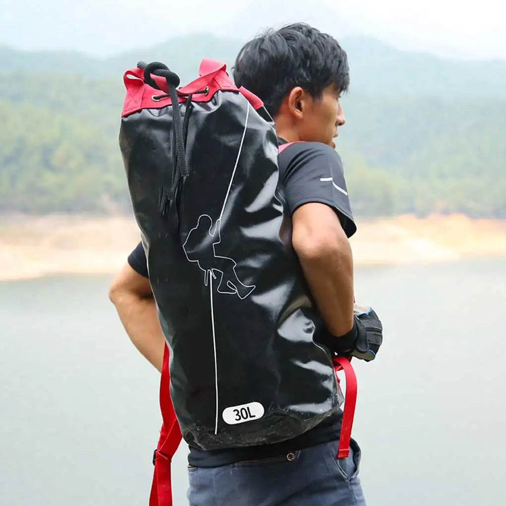 Drawstring Closure Rope Bag for Rock Climbing