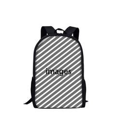 3 Pcs 3D Ice Soccerly/Foot Ball Pattern School Backpack