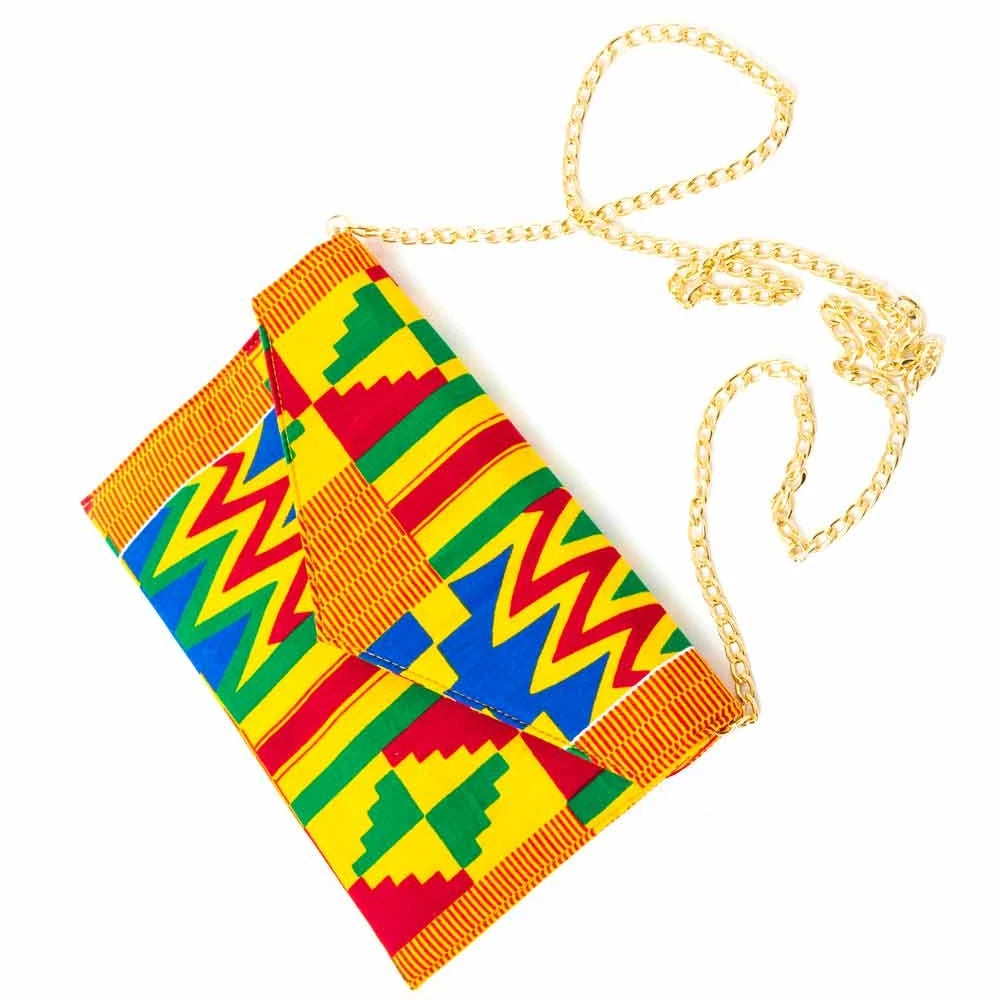 Kente Print Mini Bag for Women - Party Dinner Wedding Bag