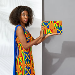 Kente Print Mini Bag for Women - Party Dinner Wedding Bag