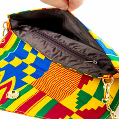 Kente Print Mini Bag for Women - Party Dinner Wedding Bag